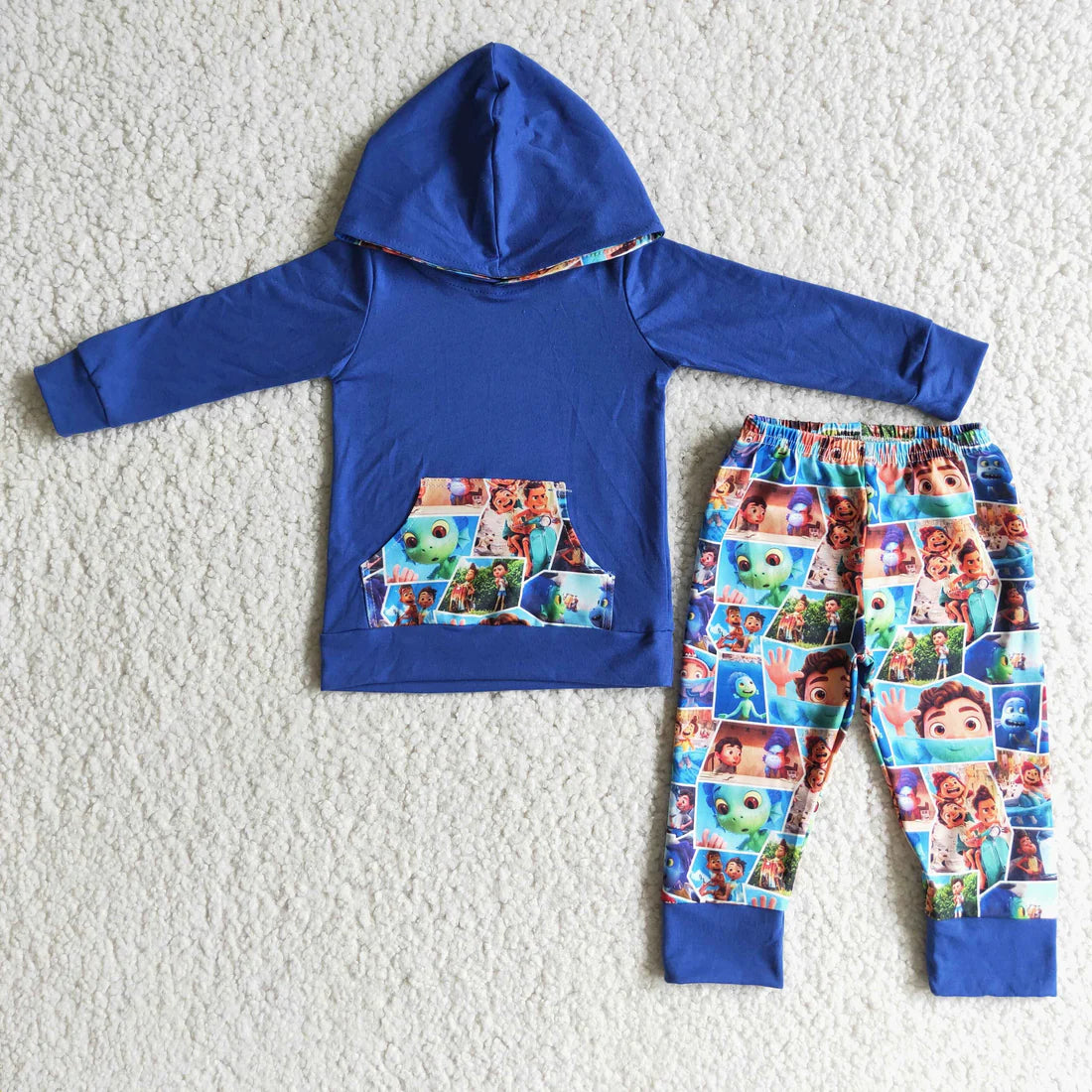 Boys Character Hoodie Pants Set