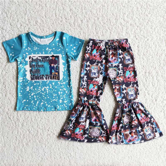 Girls George Strait Pants Set