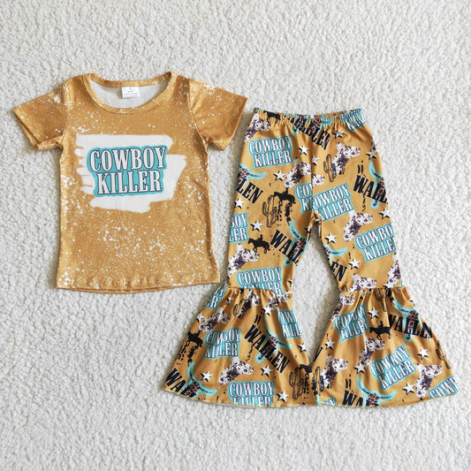 Girls Cowboy Killer Pants Set