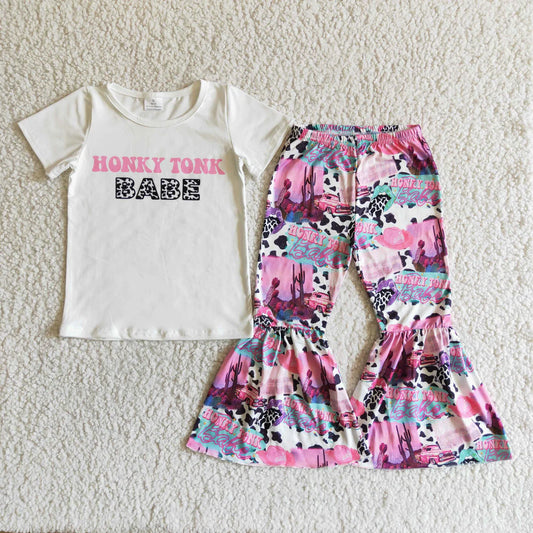 Girls Honky Tonk Babe Pants Set