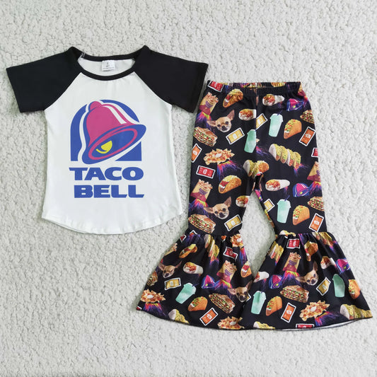 Girls Taco Bell Pants Set