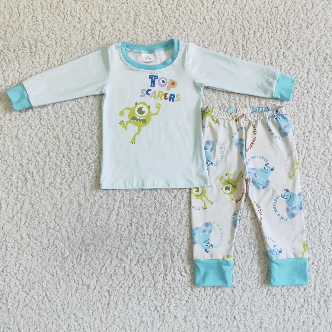 Boys Monster Movie PJ Set