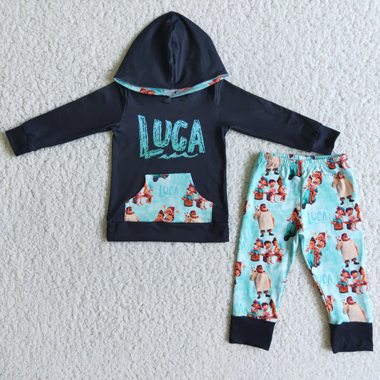 Boys Luca Hoodie Pants Set