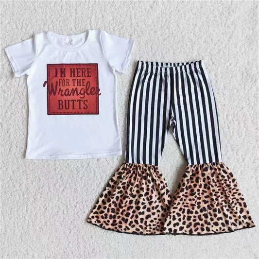 Girls Wrangler Pants Set