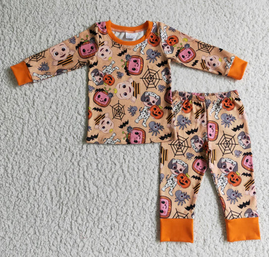 Halloween Cartoon Pajamas